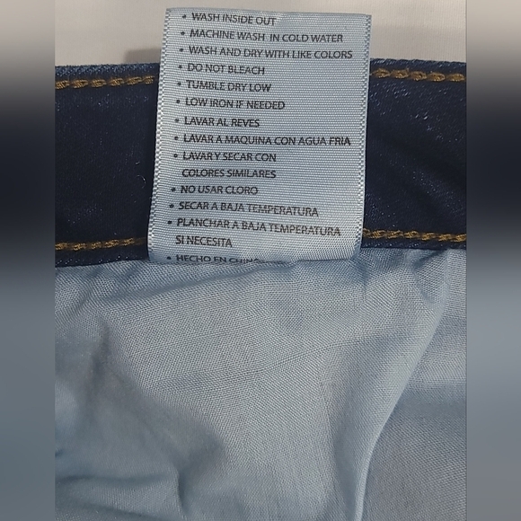 KanCan Estilo High Rise Button Fly Skinny Light Distressing Denim Jean Size 3XL - Picture 6 of 12